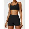 Женский спортивный комплект Shorts Push-up + Top model 128
